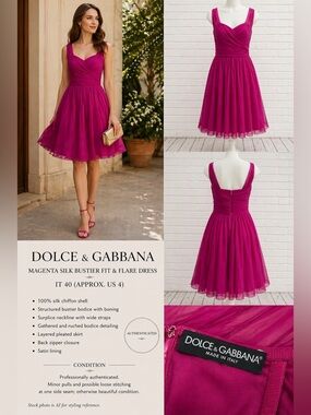 Dolce & Gabbana silk dress